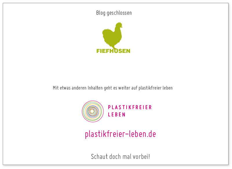 Fiefhusen goes ZeroWaste und plastikfreier